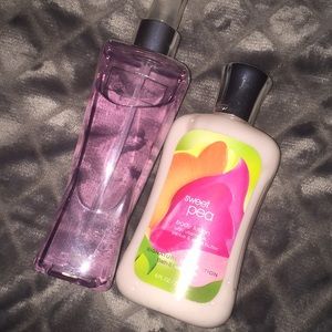 Bath & Body Works Sweet Pea Bundle